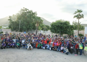 Encabeza Milena Quiroga jornada de limpieza en el panteón de Los San Juanes