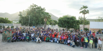 Encabeza Milena Quiroga jornada de limpieza en el panteón de Los San Juanes