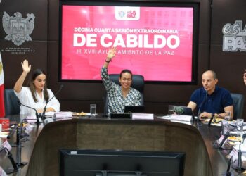 Será explanada del Ayuntamiento de La Paz recinto oficial del I Informe de Milena Quiroga 