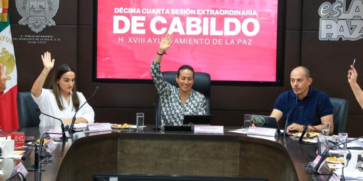 Será explanada del Ayuntamiento de La Paz recinto oficial del I Informe de Milena Quiroga 