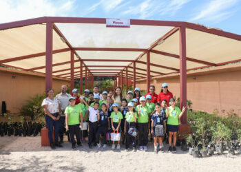 Inaugura Milena Quiroga el Vivero Municipal de La Paz