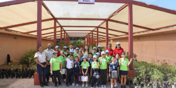 Inaugura Milena Quiroga el Vivero Municipal de La Paz