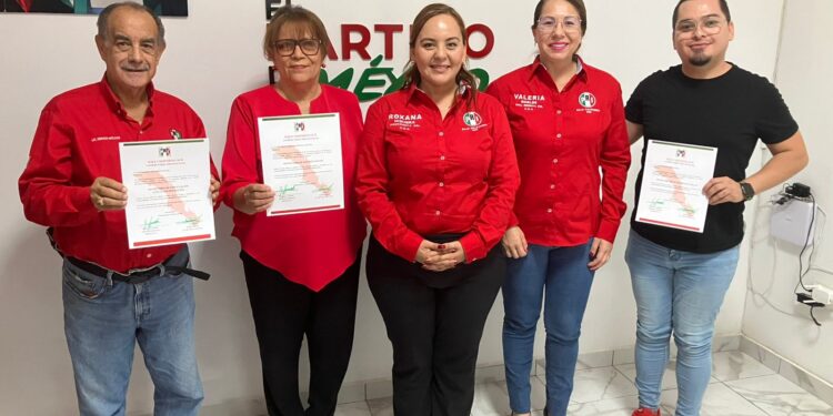 “PRI BCS nombra Secretarías del Comité Estatal”