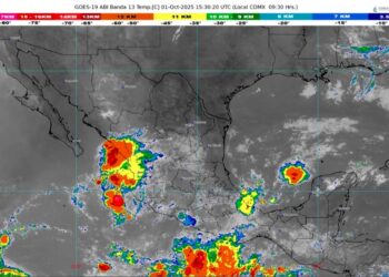 Tormenta tropical “Octave” continúa su trayectoria sin representar riesgo para Los Cabos: Protección Civil