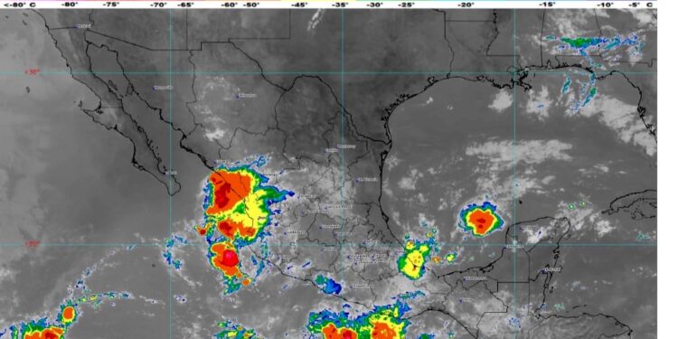 Tormenta tropical “Octave” continúa su trayectoria sin representar riesgo para Los Cabos: Protección Civil