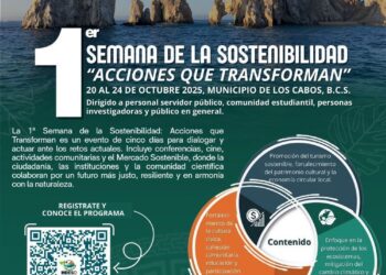 Invitan a la ciudadanía a la primera Semana de la Sostenibilidad en Los Cabos