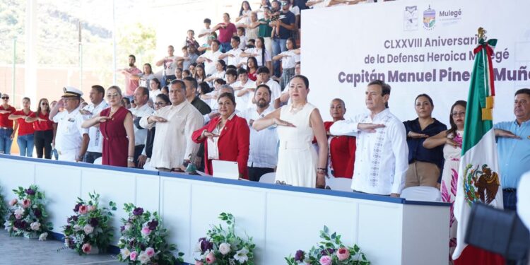 Celebró Congreso de BCS el 178 aniversario de la defensa heroica de Mulegé