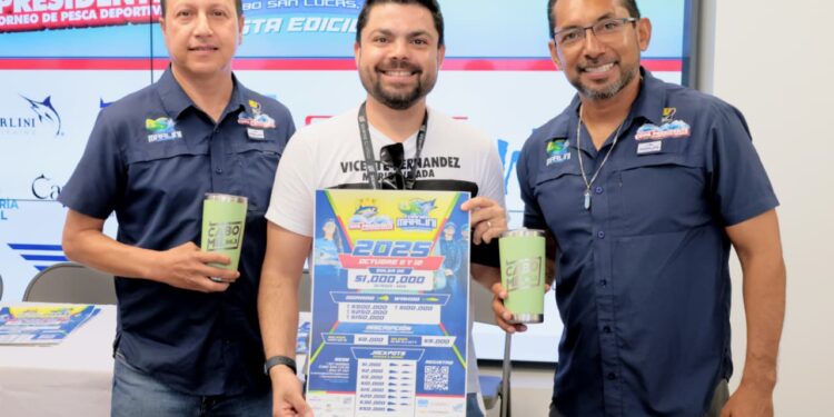 Con bolsa garantizada de $1 mdp, se realizará el torneo de pesca “Copa Presidente–Marlini” este 11 y 12 de octubre