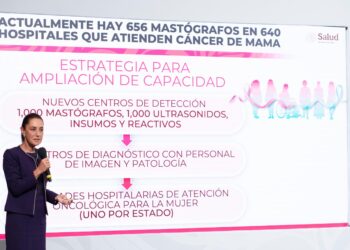 PRESIDENTA CLAUDIA SHEINBAUM ANUNCIA INVERSIÓN DE 8 MIL MDP PARA MODELO DE ATENCIÓN UNIVERSAL DE CÁNCER DE MAMA, QUE REPRESENTA “UN ANTES Y UN DESPUÉS”