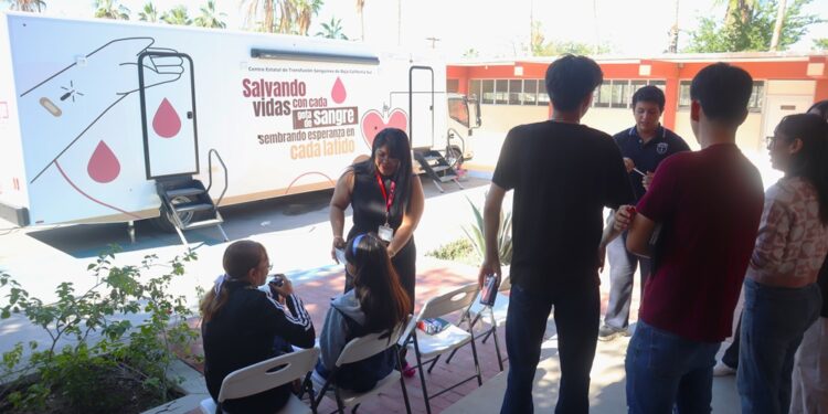 Realiza Salud Estatal 60 colectas extramuros de sangre en lo que va de 2025