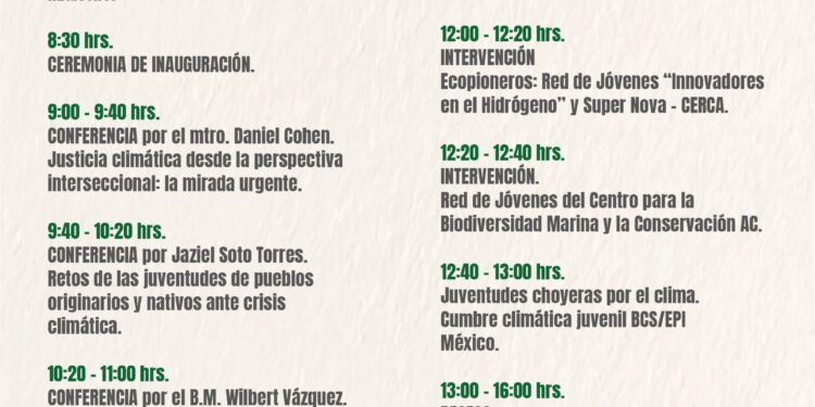 Realizará Gobierno del Estado el Foro Estatal de Cambio Climático 2025 para promover soluciones sostenibles