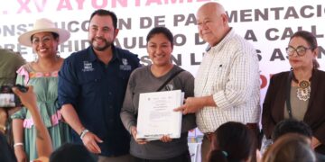 Gobernador VCC pone en marcha trabajos de pavimentación en la colonia Los Cangrejos de Cabo San Lucas