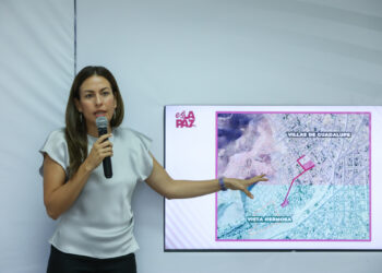 Anuncia Milena Quiroga inicio de regularización de terrenos y programa de obras para mejorar espacios en colonias vulnerables