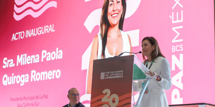 Inaugura Milena Quiroga el III Foro de Ciudades del Aprendizaje en Latinoamérica