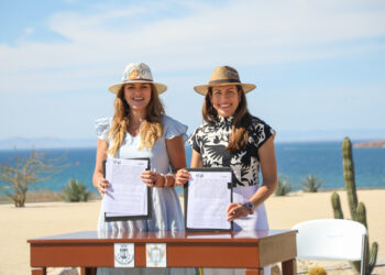 Firman convenio de colaboración entre La Paz, BCS y Mérida, Yucatán