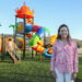 Inaugura Milena Quiroga área de juegos infantiles en “El Piojillo”