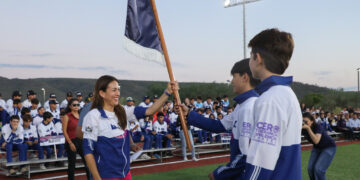 Abandera Milena Quiroga a deportistas que representarán La Paz en Olimpiada Estatal