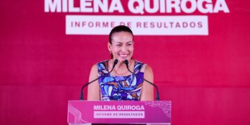 En La Paz sí hay resultados: Milena Quiroga 