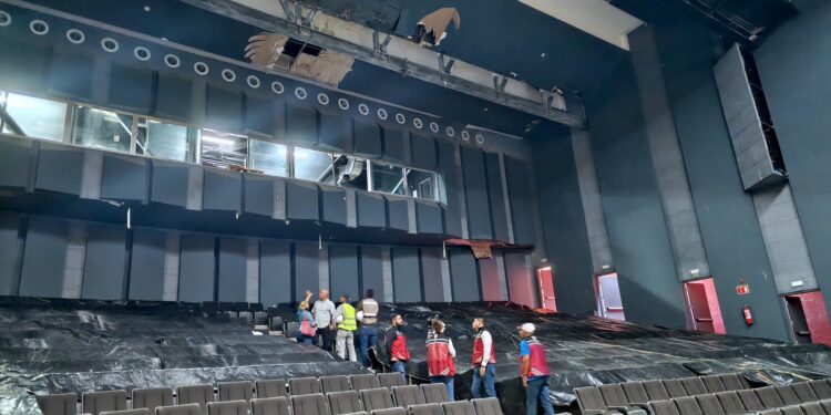 Avanza rehabilitación integral del Pabellón Cultural de la República en Cabo San Lucas