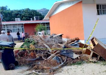 Realiza Servicios Públicos limpieza en planteles educativos de Cabo San Lucas