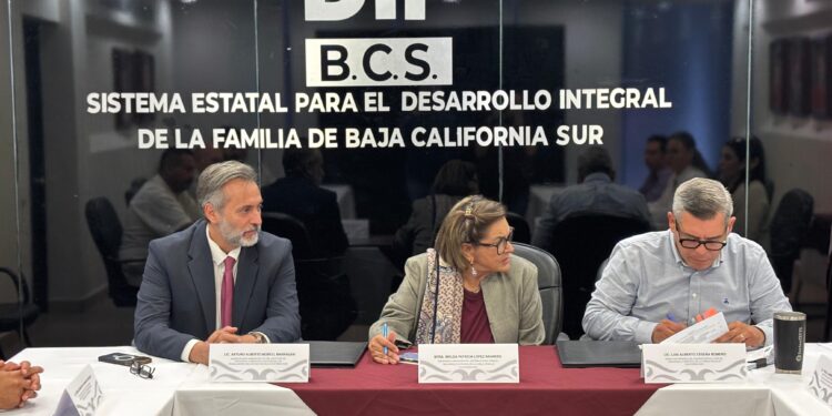 Formalizan ISSSTE Baja California Sur y DIF estatal alianza estratégica para fortalecer el bienestar de las familias