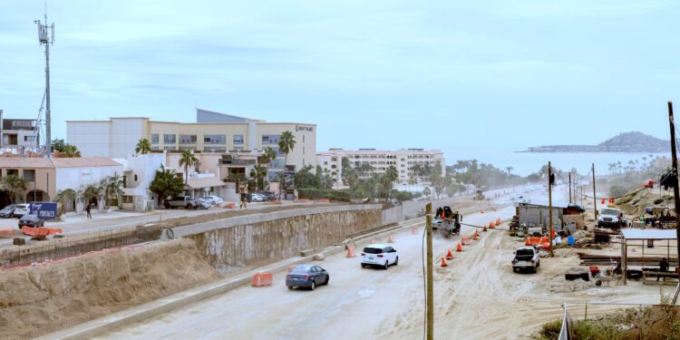 Construcción de Glorieta de las Mujeres Libres de BCS registra un avance del 58.69%; supera tiempos programados