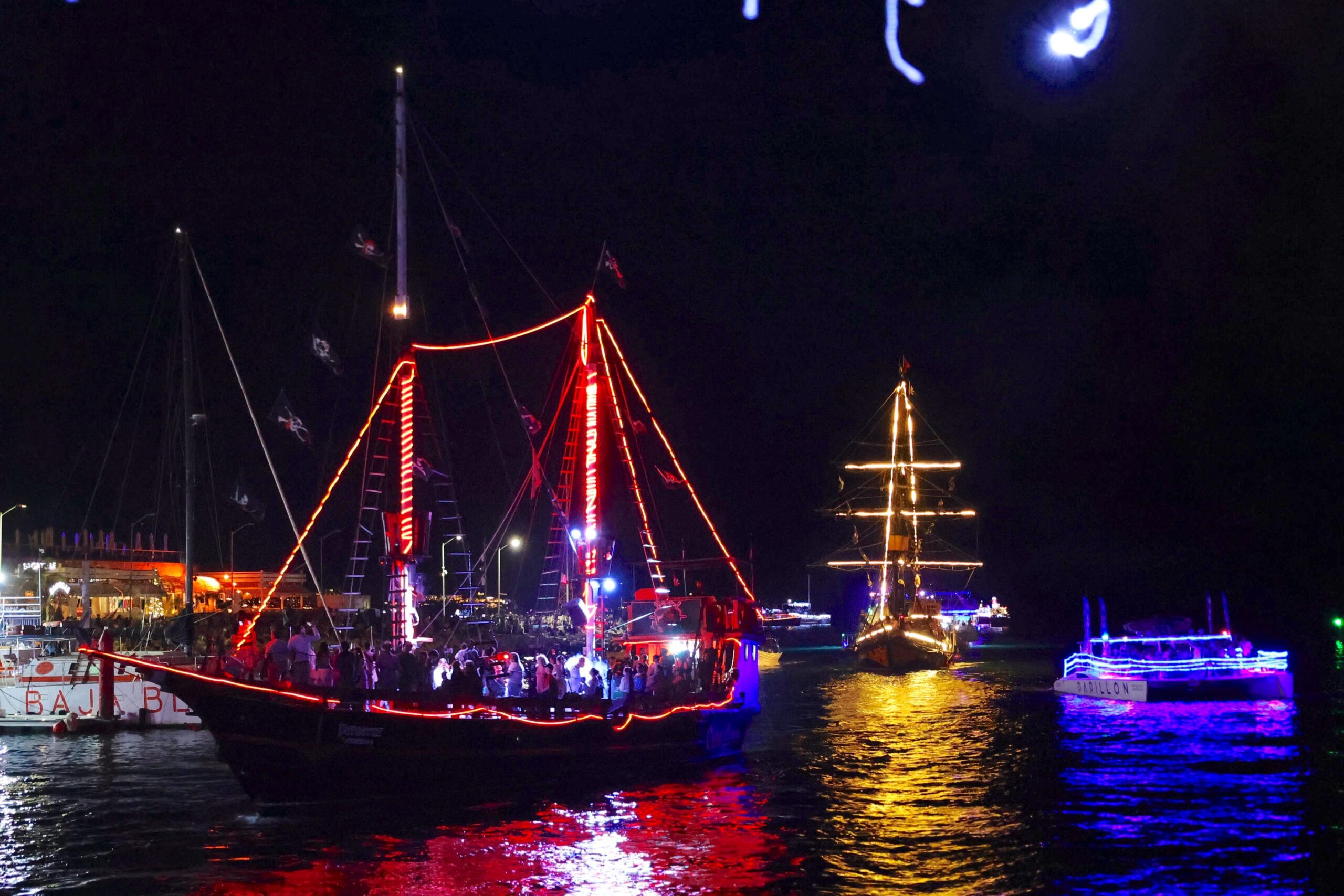 Celebran con éxito el Festival Náutico “Mar y Christmas” en la bahía de Cabo San Lucas
