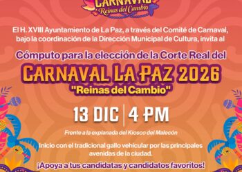 Invitan al cómputo de elección de candidatos a la Corte Real del Carnaval La Paz 2026