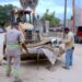 Servicios Públicos realiza recolección de ramas, cacharros y desechos en la colonia Santa Rosa