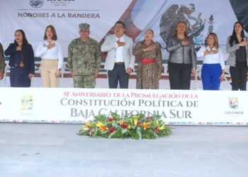 Conmemora Gobierno de Los Cabos el 51º aniversario de la Promulgación de la Constitución Política de Baja California Sur