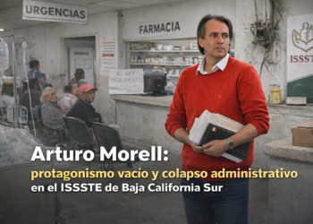 Arturo Morell: protagonismo vacío y colapso administrativo en el ISSSTE de Baja California Sur
