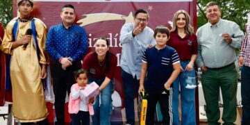 Promueve GAB del CECyTE convivencia familiar con la niñez del Centenario en La Paz