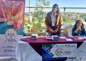 Gobierno de BCS promueve la cultura de respeto y convivencia en la colonia Vista Hermosa