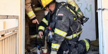 Atienden Bomberos de La Paz más de 100 reportes durante las fiestas decembrinas