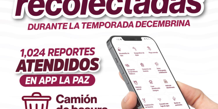 Refuerza Ayuntamiento de La Paz recolección de basura en temporada decembrina