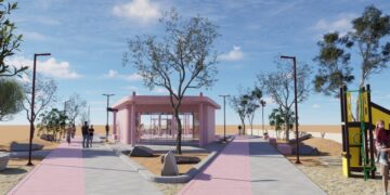 Inicia construcción de la Alamedita en Villas de Guadalupe