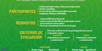 Invita DIF Municipal al Concurso de Disfraz Infantil del Carnaval La Paz 2026