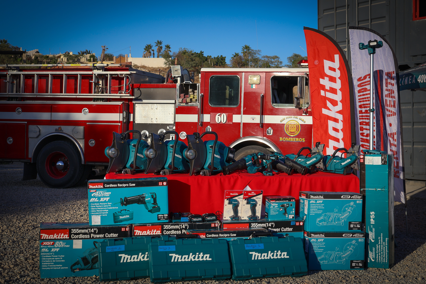 Adquiere Patronato de Bomberos de San José del Cabo 12 herramientas de rescate de alta tecnología