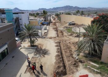 Avanza pavimentación integral de Camino El Tezal en Cabo San Lucas