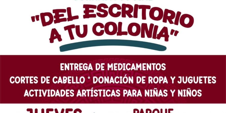 Programa “Del Escritorio a tu Colonia” llevará servicios gratuitos a Miraflores