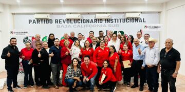 “PRI toma protesta a Comité Municipal de La Paz”