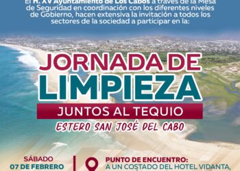 Convoca Gobierno de Los Cabos a jornada de limpieza en el Estero Josefino