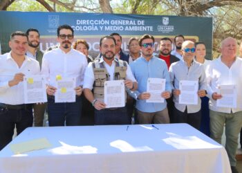 Realizan entrega y recepción institucional de los artículos destinados a la conservación del Estero Josefino