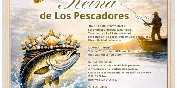 Abren convocatoria para elegir a la Reina de los Pescadores 2026 en La Ribera