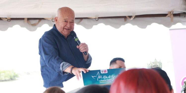 Inicia temporada de avistamiento de la ballena gris en Puerto Chale, con obras que fortalecen el bienestar comunitario