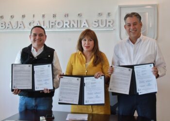 Firman SETUE y NAFIN–Bancomext convenio para fortalecer al sector empresarial de BCS