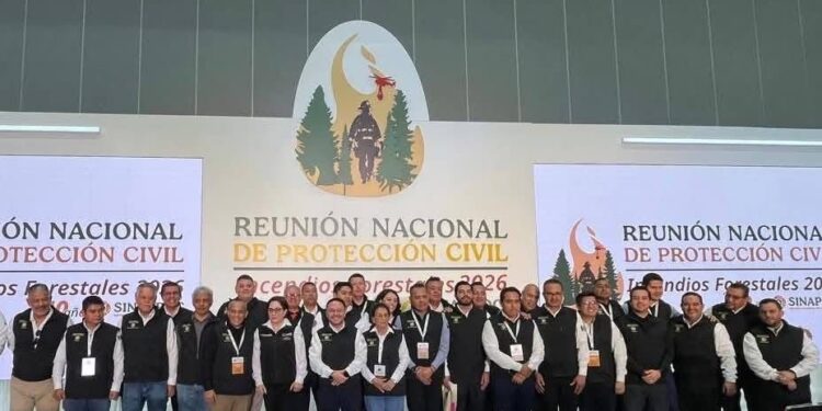 Participa Protección Civil de BCS en Reunión Nacional sobre Incendios Forestales