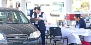 Realizará Salud Estatal vacunatón vehicular contra el sarampión en La Paz