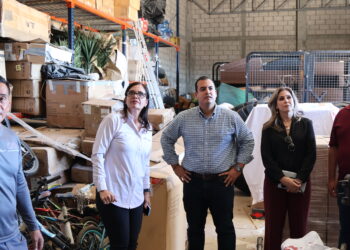 Encabeza Subsecretario de Administración recorrido de supervisión en Fiscalización Aduanera y entrega unidad vehicular