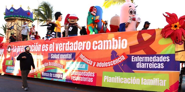 Salud Estatal distribuye 95 mil preservativos durante el Carnaval La Paz 2026